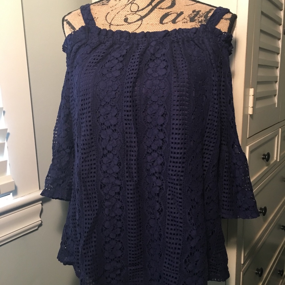 Flowy off the shoulder lacy top